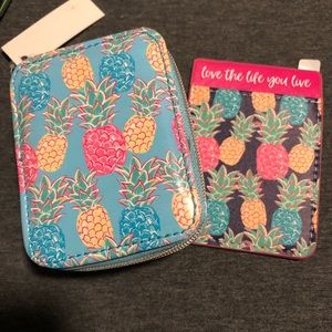 Pill box and card holder